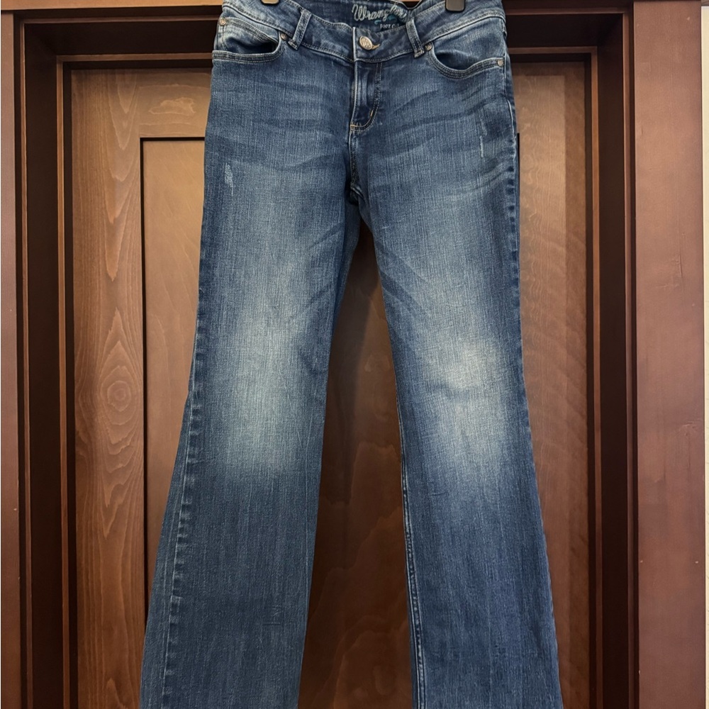Wrangler Women's Classic Blue Flare Jeans